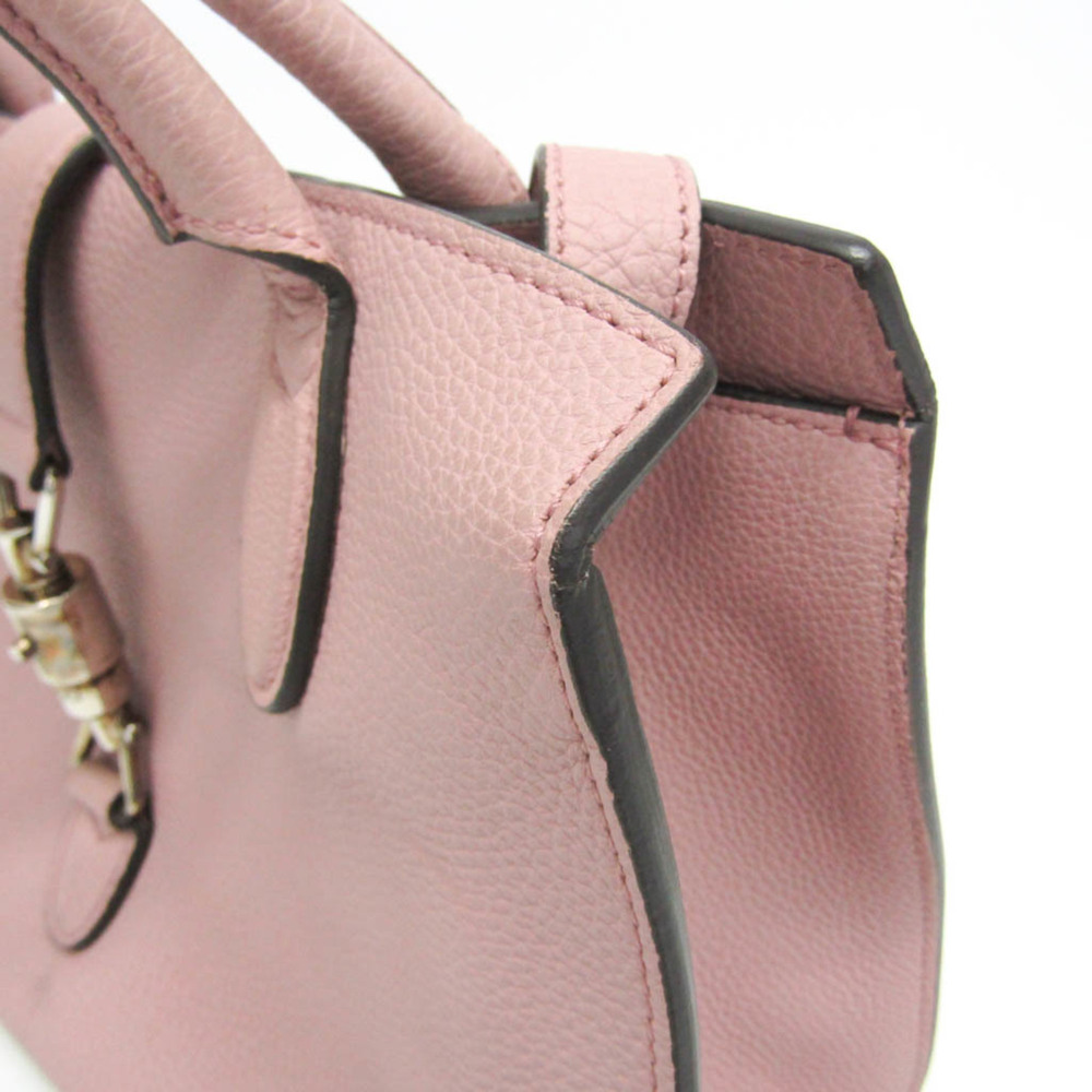 GUCCI Pink Leather Jackie Shoulder Bag - Picture 8 of 16